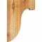 Ekena Millwork Del Monte Rough Sawn Corbel, Western Red Cedar, 4"W x 8"D x 12"H COR04X08X12DEL00RWR - alternate 4